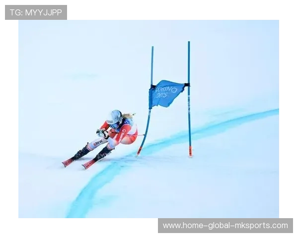 滑雪大回转选手高速中打喷嚏险些摔倒