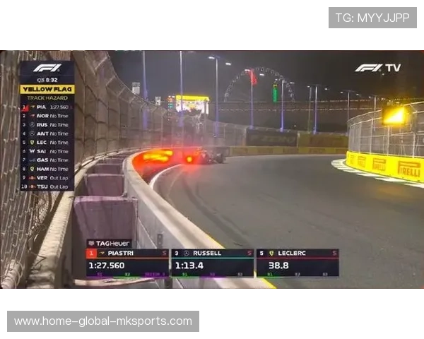 诺里斯差点撞墙仍救回